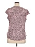 EMALINE Pink Short Sleeve Top Size XL - photo 2