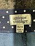 Unique Vintage Polka Dots Blue Casual Pants Size 14 - photo 3