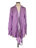 Indah 100% Viscose Purple Raincoat Size XS - photo 1