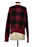 William Rast Plaid Burgundy Pullover Sweater Size S - photo 2