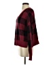 William Rast Plaid Burgundy Pullover Sweater Size S - photo 5