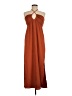 No Boundaries 100% Polyester Orange Casual Dress Size 8 - 10 - photo 1