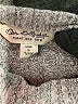 Miss Selfridge Metallic Gray Turtleneck Sweater Size 8 - photo 7