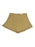 Superdown 100% Polyester Solid Gold Shorts Size M - photo 1