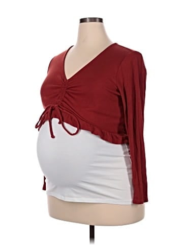 Isabel by Ingrid + Isabel 3/4 Sleeve Top (view 1)