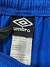 Umbro 100% Polyester Graphic Blue Athletic Shorts Size 12 - 14 - photo 3