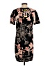 Originality Print Black Casual Dress Size S - photo 2