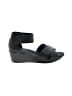 Naturalizer 100% Leather Black Wedges Size 8 - photo 1