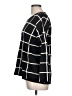 Neiman Marcus Checkered-gingham Black Pullover Sweater Size L - photo 5