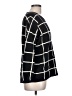 Neiman Marcus Checkered-gingham Black Pullover Sweater Size L - photo 4