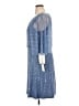 PAPELL Studio 100% Polyester Blue Cocktail Dress Size 16 - photo 5