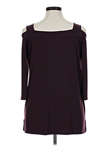 Woman Within 3/4 Sleeve Top (view 2)