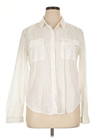 Joie Long Sleeve Button-Down Shirt (view 1)