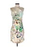 ETRO Graphic Silver Cocktail Dress Size EU (IT) 44 / US 8 - photo 1