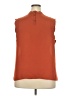 ModCloth 100% Polyester Orange Sleeveless Blouse Size 2X - photo 2