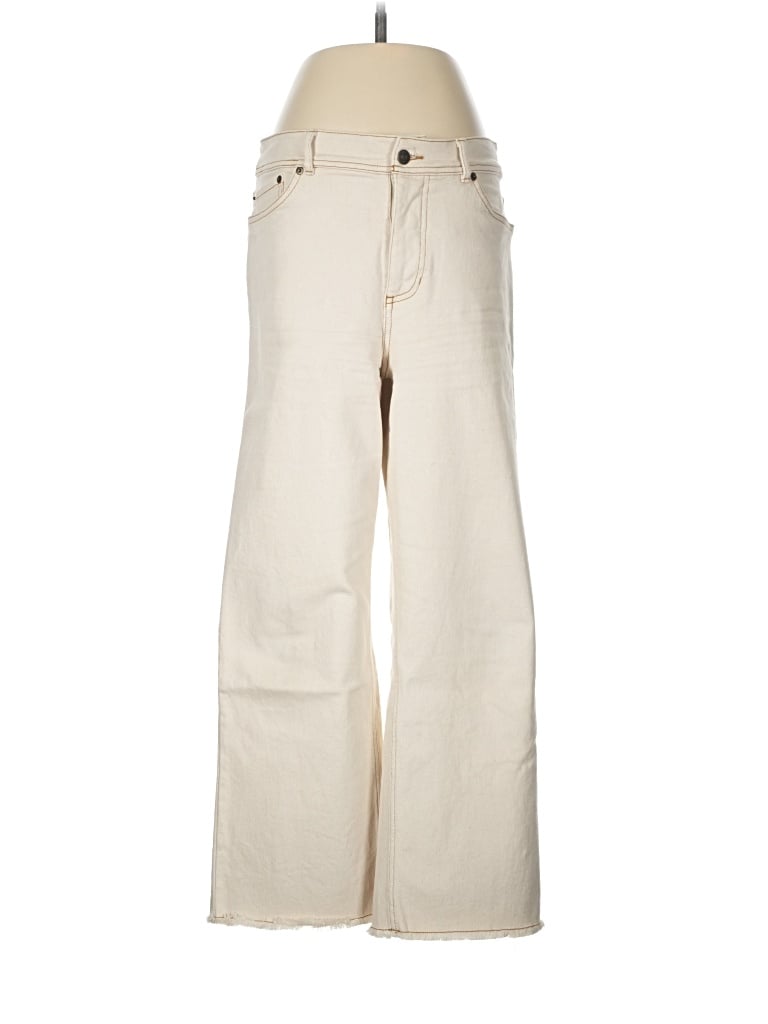 Pre-owned Toad And Co Jeans In Ivory