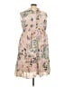 Roaman's 100% Polyester Paisley Tan Casual Dress Size 26W - photo 1