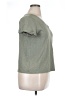 Max Studio Green Short Sleeve T-Shirt Size XL - photo 4