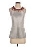 One September Gray Sleeveless Top Size S - photo 1