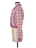 Coco & Shay Houndstooth Pink Cardigan Size M - photo 5