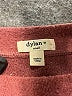 Dylan Solid Burgundy Pullover Sweater Size S - photo 7