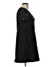 BCBGeneration Solid Black Casual Dress Size L - photo 4