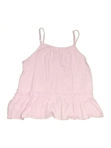 Cat & Jack Sleeveless Button-Down Shirt (view 2)