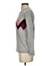 Charter Club 100% Cashmere Chevron-herringbone Gray Cashmere Pullover Sweater Size XS - photo 5