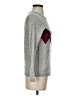 Charter Club 100% Cashmere Chevron-herringbone Gray Cashmere Pullover Sweater Size XS - photo 4