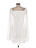 Flounce 100% Polyester Ivory Cocktail Dress Size 10 - photo 2