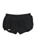 Under Armour 100% Polyester Black Athletic Shorts Size L - photo 1