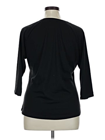 Chocolate 3/4 Sleeve T-Shirt (view 2)