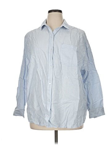 Old Navy 3/4 Sleeve Button-Down Shirt (view 1)
