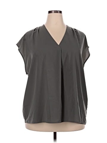 Banana Republic Factory Store Short Sleeve Blouse (view 1)