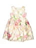 Iris & Ivy 100% Polyester Floral Ivory Dress Size 6X - photo 1