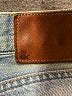 H&M 100% Cotton Hearts Blue Jeans Size 27 waist - photo 9