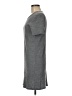 ALTERNATIVE Solid Gray Casual Dress Size M - photo 5