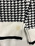 THML Houndstooth White Pullover Sweater Size M - photo 3