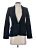 Zara Basic Chevron-herringbone Blue Blazer Size XS - photo 1