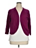 Kasper Purple Cardigan Size XL - photo 1