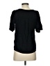 Hinge 100% Viscose Black Short Sleeve Blouse Size XXS - photo 2