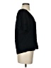 Hinge 100% Viscose Black Short Sleeve Blouse Size XXS - photo 4