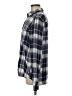BeachLunchLounge Plaid Blue Long Sleeve Button-Down Shirt Size M - photo 5
