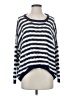 Katsumi 100% Acrylic Stripes Blue Pullover Sweater Size S - photo 1