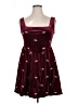 Altar'd State Hearts Burgundy Cocktail Dress Size XL - photo 1