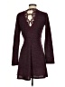 Alya Burgundy Casual Dress Size S - photo 2