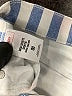 Express Stripes Blue Denim Shorts Size 00 - photo 4