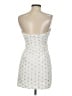 Aqua 100% Polyester Stars White Cocktail Dress Size XS - photo 2