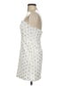 Aqua 100% Polyester Stars White Cocktail Dress Size XS - photo 5