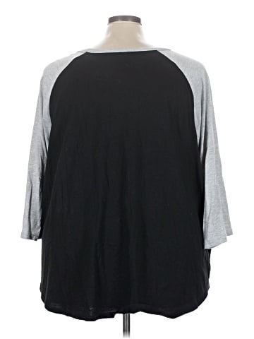 Woman Within 3/4 Sleeve Top (view 2)